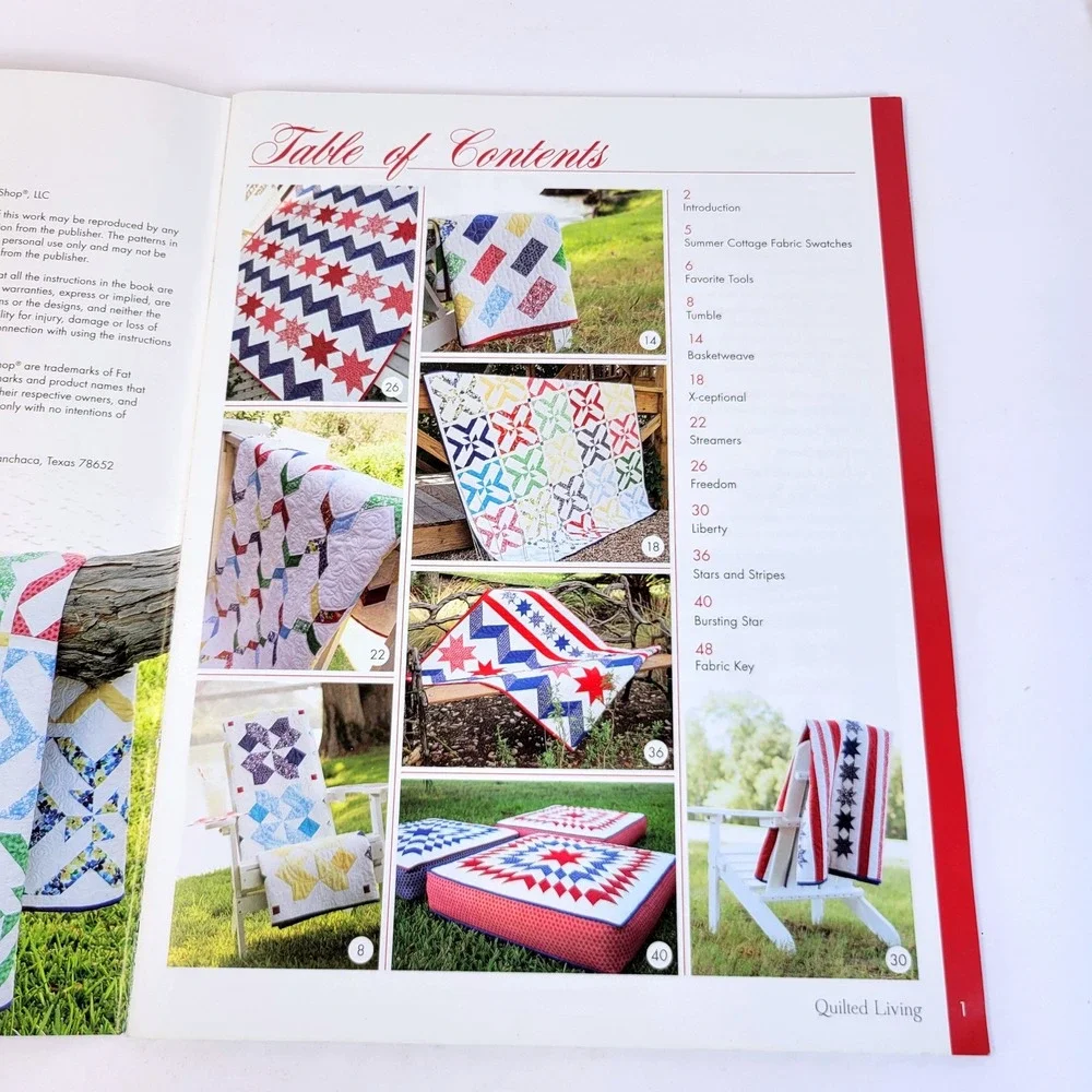 Planted Seed Designs Quilted Living Book 10 Patterns Gerri Robinson Crafts